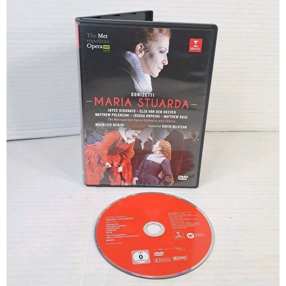 Donizetti: Lucia Di Lammermoor (DVD) Bonynge Metropolitan Opera Orchestra Music